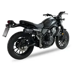 Escape Honda CL 500 2023-2024 IXrace MK2 Black AH6229SB - 2