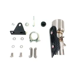 Escape Honda Forza 750 2021-2024 IXrace MK2 Inox AH6259S - 3