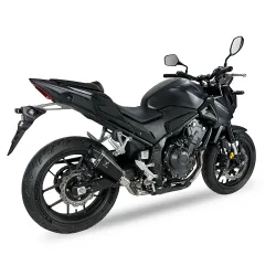 Escape Honda NX 500 2024-2025 IXrace M8 Black MH6037B - 2