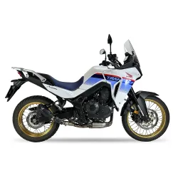 Escape Honda Transalp 750 2023-2024 IXrace MK2 Black AH6239SB - 2