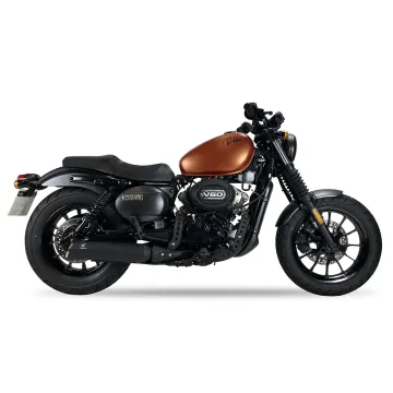 Escape Hyosung Bobber 125 - 300 2024-2025 IXrace MKC Custom Black AG4022SB - 1