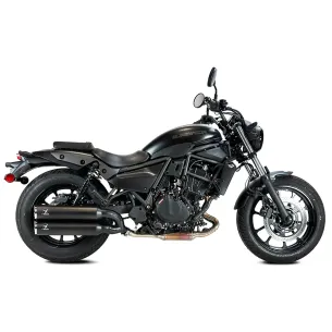 Escape Kawasaki Eliminator 500 2024-2025 IXrace MKC Custom Black NK7046SB - 1