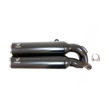 Escape Kawasaki Eliminator 500 2024-2025 IXrace MKC Custom Black NK7046SB - 3