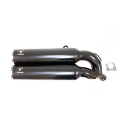 Escape Kawasaki Eliminator 500 2024-2025 IXrace MKC Custom Black NK7046SB - 3