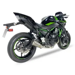 Escape completo homologado Kawasaki Ninja 650 2021-2022 IXrace MK2 Inox AK7256S - 2
