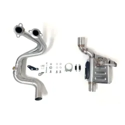 Escape completo homologado Kawasaki Ninja 650 2021-2022 IXrace MK2 Inox AK7256S - 3