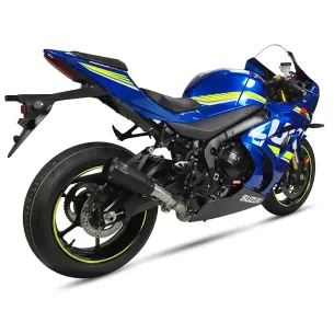 Escape Suzuki GSX-R 1000 2017-2024 IXrace MK2 Black AS8282SB - 1 2