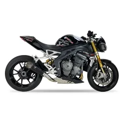Escape Triumph Speed Triple 1200 RS - RR 2021-2022 IXrace MK1 Black BT4270B - 1