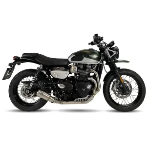 Escape completo racing Triumph Street Scrambler 900 2017-2022 IXrace MK2 Inox AT4259S - 1