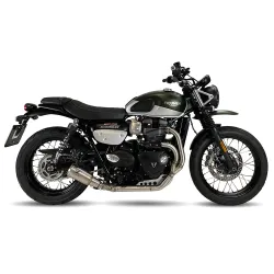 Escape completo racing Triumph Street Scrambler 900 2017-2022 IXrace MK2 Inox AT4259S - 1