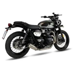 Escape completo racing Triumph Street Scrambler 900 2017-2022 IXrace MK2 Inox AT4259S - 1 2