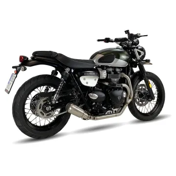 Escape completo racing Triumph Street Scrambler 900 2017-2022 IXrace MK2 Inox AT4259S - 2