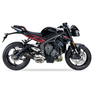 Escape Triumph Street Triple 675 R 2017-2020 IXrace MK2 Black AT4247SB - 1