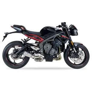 Escape Triumph Street Triple 765 R 2017-2020 IXrace MK2 Inox AT4247S - 1