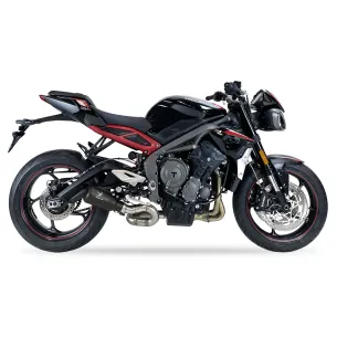 Escape Triumph Street Triple 765 R 2017-2020 IXrace MK2 Black AT4247SB - 1