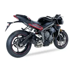 Escape Triumph Street Triple 765 R 2017-2020 IXrace MK2 Black AT4247SB - 2
