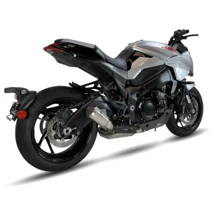 Escape completo racing Triumph Trident 660 2021-2022 IXrace MK2 Black AT4249SB - 1 2