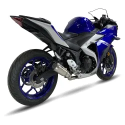 Escape completo racing Yamaha MT-03 2015-2021 IXrace MK2 Inox AY9225S - 2