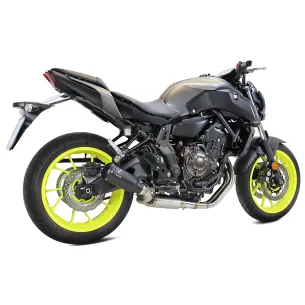 Escape completo homologado Yamaha MT-07 2014-2020 IXrace MK2 Black AY9262SB - 1 2
