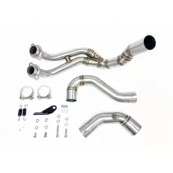 Escape completo racing Yamaha MT-07 2021-2024 IXrace MK2 Black AY9964SB - 3