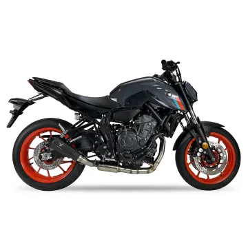 Escape completo homologado Yamaha MT-07 2021-2024 IXrace MK2 Black AY9264SB - 1