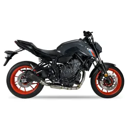 Escape completo homologado Yamaha MT-07 2021-2024 IXrace MK2 Black AY9264SB - 1