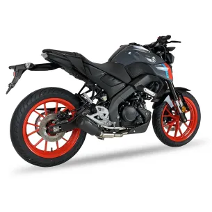 Escape completo racing Yamaha MT-125 2021-2023 IXrace MK2 Black AY9239SB - 1 2
