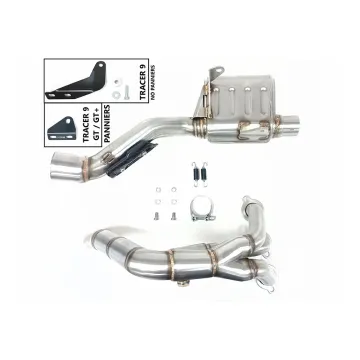 Escape completo homologado Yamaha Tracer 9 - GT 2021-2023 IXrace MK2 Inox AY9282S - 3