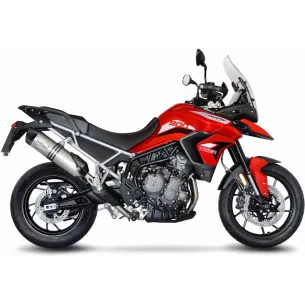 Escape Leovince Triumph Tiger 900 2020-2023 LV One Evo Inox 14352E - vista lateral