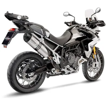 Escape Leovince Triumph Tiger 900 2020-2023 LV One Evo Inox 14352E - vista perfil