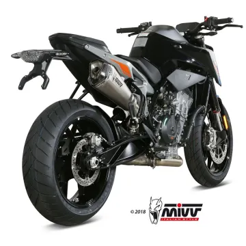 Escape MIVV Delta Race Inox copa Carbono para KTM 790 Duke 2023-2024 - vista 2