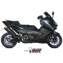 Escape completo Yamaha T-Max 560 2022-2024 MIVV SR-1 Black Titanio colectores negros Y.073.LR1TBN - vista 1