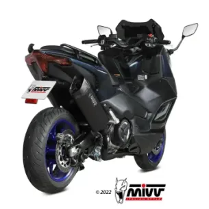 Escape completo Yamaha T-Max 560 2022-2024 MIVV SR-1 Black Titanio colectores negros Y.073.LR1TBN - vista 1 2