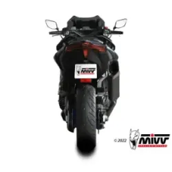 Escape completo Yamaha T-Max 560 2022-2024 MIVV SR-1 Black Titanio colectores negros Y.073.LR1TBN - vista 3