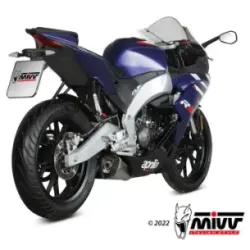 Escape completo Aprilia RS 125 2021-2024 MIVV Delta Race Inox A.018.LDRX - vista 2