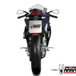 Escape completo Aprilia RS 125 2021-2024 MIVV Delta Race Inox A.018.LDRX - vista 3