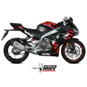 Escape completo Aprilia RS 457 2024-2025 MIVV SR-1 Titanio A.021.LR1T - vista 1