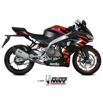 Escape completo Aprilia RS 457 2024-2025 MIVV SR-1 Titanio A.021.LR1T - vista 1