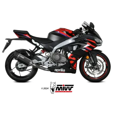 Escape completo Aprilia RS 457 2024-2025 MIVV SR-1 Black A.021.LR1XB - vista 1