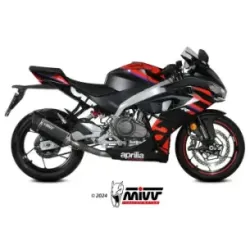 Escape completo Aprilia RS 457 2024-2025 MIVV SR-1 Black A.021.LR1XB - vista 1