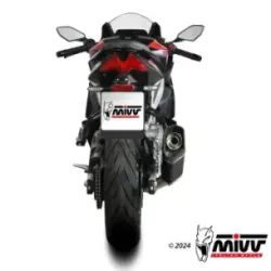 Escape completo Aprilia RS 457 2024-2025 MIVV SR-1 Black A.021.LR1XB - vista 3
