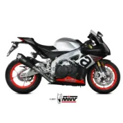 Escape Aprilia RSV4 2017-2020 MIVV Delta Race Carbono A.016.LDRC - vista 1