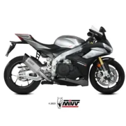 Escape Aprilia RSV4 2021-2025 MIVV SR-1 Titanio Racing A.019.SR1T - vista 1