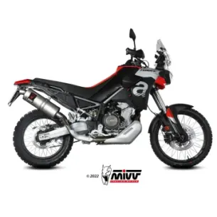 Escape Aprilia Tuareg 660 2022-2025 MIVV Dakar Inox A.017.LEKX - vista 1