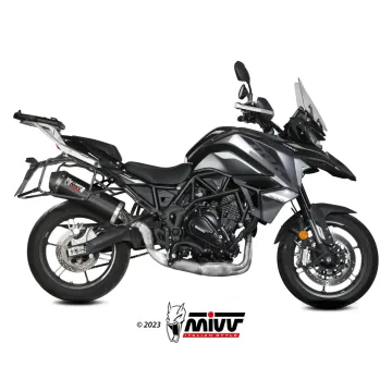 Escape Benelli TRK 702 - X 2023-2024 MIVV Oval Carbono copa Carbono E.012.LEC - vista 1