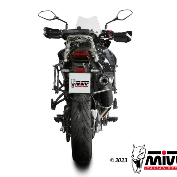 Escape Benelli TRK 702 - X 2023-2024 MIVV Oval Carbono copa Carbono E.012.LEC - vista 3