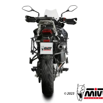 Escape Benelli TRK 702 - X 2023-2024 MIVV Oval Black copa Carbono E.012.LVC - vista 3