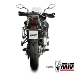 Escape Benelli TRK 702 - X 2023-2024 MIVV Oval Inox copa Carbono E.012.LX2C - vista 3
