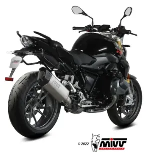 Escape BMW R 1250 R - RS 2021-2024 MIVV SR-1 Titanio B.040.LR1T - vista 1 2