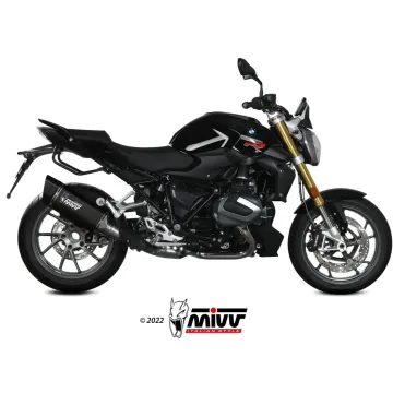 Escape BMW R 1250 R - RS 2021-2024 MIVV SR-1 Black Titanio B.040.LR1TB - vista 1